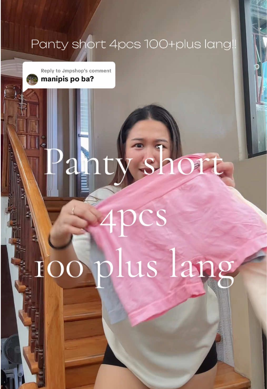 Replying to @Jmpshop pantyshort 4pcs 😍😍#pantyshort #shorts #cyclingshort 