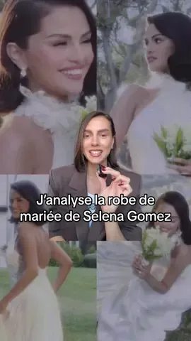 Vous aimez sa robe ? 🤍 #selenagomez #colorimetrie #wedding #colouranalysis 