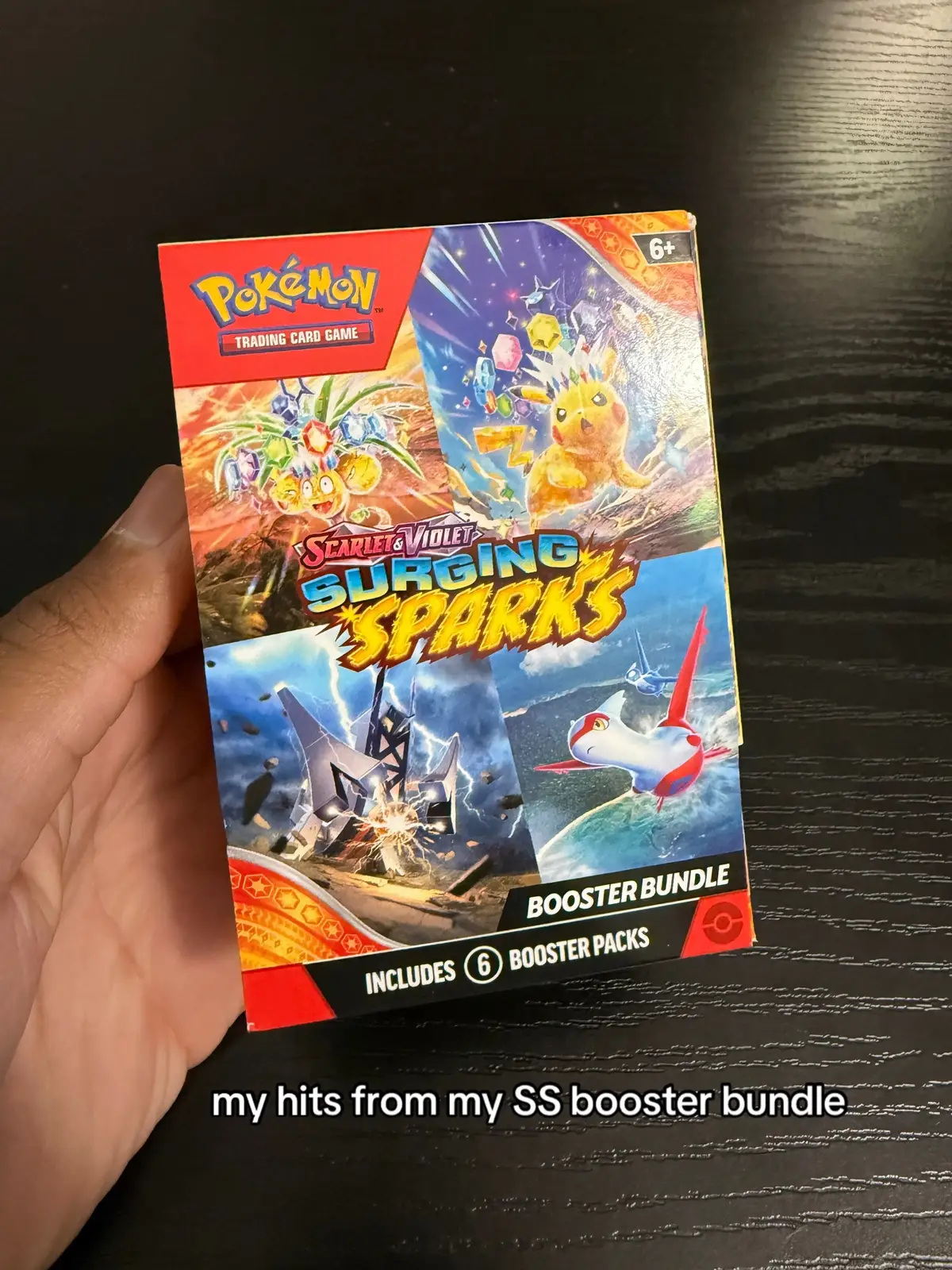 already On my way! to get it graded rn 🤣🤣 #pokemon #surgingsparks #pikachu #chasecard #paxpax14