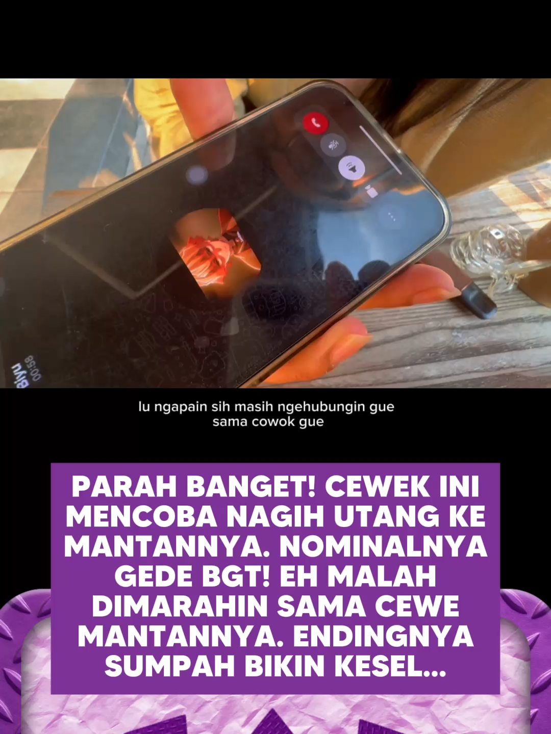 asli kesel banget! cewek ini nagih utang ke mantannya, mana nominalnya gede pula! - SpeedCash sc:  #berita #info #fyp #ForYou #speedcash