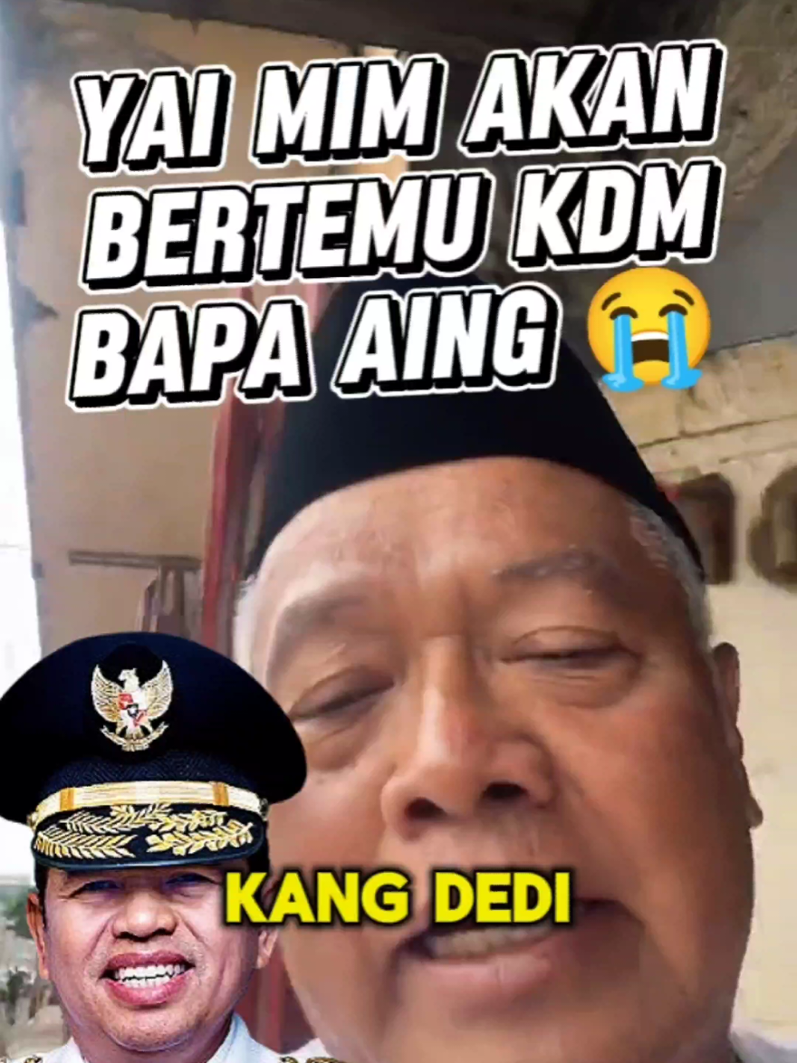 Yai Mim Akan Bertemu KDM Dedi Mulyadi BAPA Aing 😭 Hari Ini Tanggal 30 September 2025 Sore Ini Jam 15 Sekedar Untuk Ngobrol 🥹 Dan Yai Mim Sempat SALAH Menyebut Gubernur Jawa Barat, Namun Gubernur Jawa Timur 🤣 Nyindir Yai Mim #yaimim #mim #dedimulyadi #gubernurjawabarat #bapaaing 