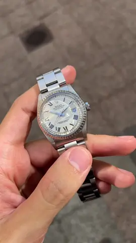 Timeless Rolex Datejust 16030 with iconic cream @John Buckley dial 🥂 #rolex 