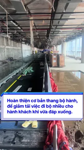 Hoàn thiện cơ bản thang bộ hành, để giảm tải việc đi bộ nhiều cho hành khách khi vừa đáp xuống.#nhatkycongtrinh #sanbaylongthanh #tiktokviral #xuhuongtiktok #trending 