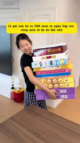 P1: Unbox 1000 Hộp Mù Cùng Chúng Tớ 📦🎉😱 #giaitri # #haihuoc #thuthach24h #shorts 