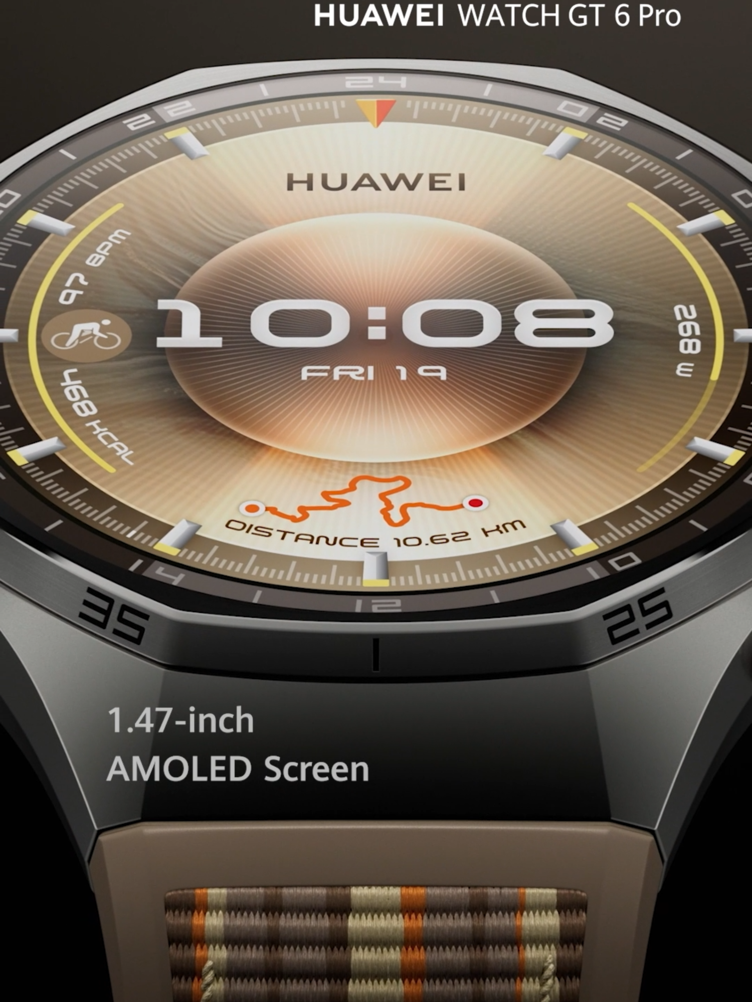 Dengan material sapphire glass, titanium alloy, and nanocrystal ceramics, HUAWEI WATCH GT 6 Pro siap menjadi teman andalan di setiap tantangan! #HUAWEIWATCHGT6 #RideTheWind