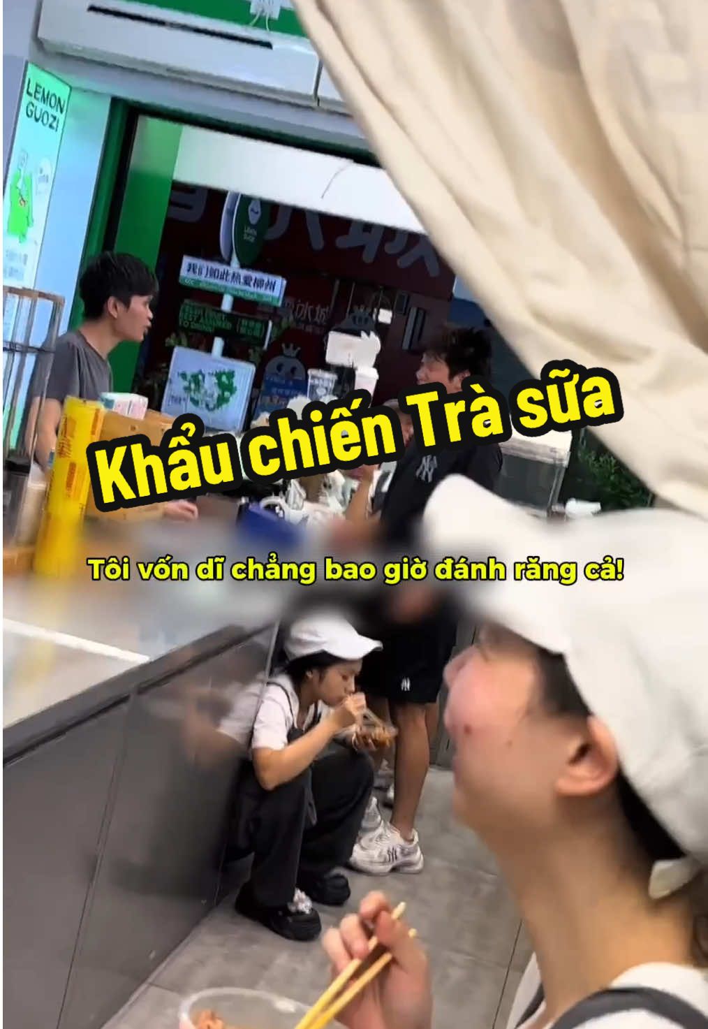 Khẩu chiến trà sữa siêu căng - phần 5 #giaitri #haihuoc #vuive #cainhau #trasua