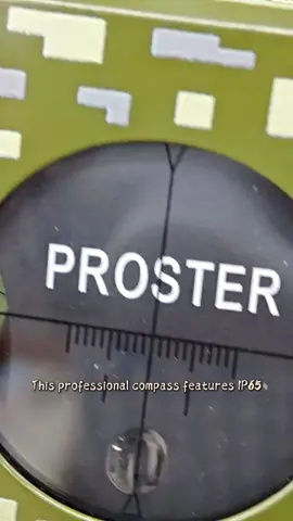 Lensatic Compass with Clinometer ⛰️ Perfect for Navigation #SurvivalTools #HikingEssentials #Proster