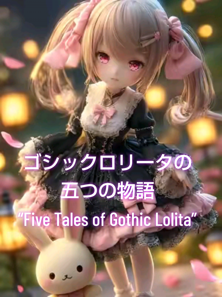 『ゴシックロリータの五つの物語』 ― 光と闇が織りなす小さなドールの世界 ― “Five Tales of Gothic Lolita” — Where Light and Darkness Weave a Doll’s World — いろんなゴシックロリータの世界を旅してみませんか？ 闇と光、優雅と可憐が交差する、5つの物語へ――。 Step into the enchanting worlds of Gothic Lolita. Where darkness meets light, and elegance dances with cuteness—5 stories await. 甘ロリキュート（Sweet Lolita Cute）  夢の中で微笑む、うさぎと少女。  A girl and her bunny smiling in a dream. 天使ゴスロリ（Angel Gothic Lolita）  白百合に舞う、小さな天使。 A little angel dancing among white lilies.  王道クラシックゴス（Classic Gothic Lolita）  教会の光に包まれた、正統派の美。  Timeless beauty wrapped in the glow of a cathedral. ローズクラシカル（Rose Classical） 気高き薔薇が、時を越えて咲き誇る。 A noble rose blooming timelessly. ダークファンタジーゴス（Dark Fantasy Goth） 月夜に微笑む、闇の薔薇。 A dark rose smiling under the moonlight. #cocotteworld #ちびキャラドール #chibi #wallpaper #anime