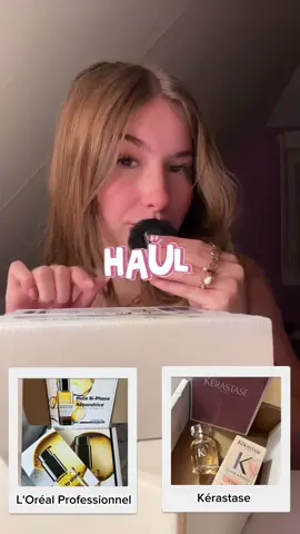 Haul, ouverture de 2 colis : Kérastase et L'Oréal Professionnel 🤍💕 Merci beaucoup @Kérastase @L'Oreal Paris @beautycrew 🫶🏻 *Produits offerts* #kérastase #routine #soin #haul #loreal 