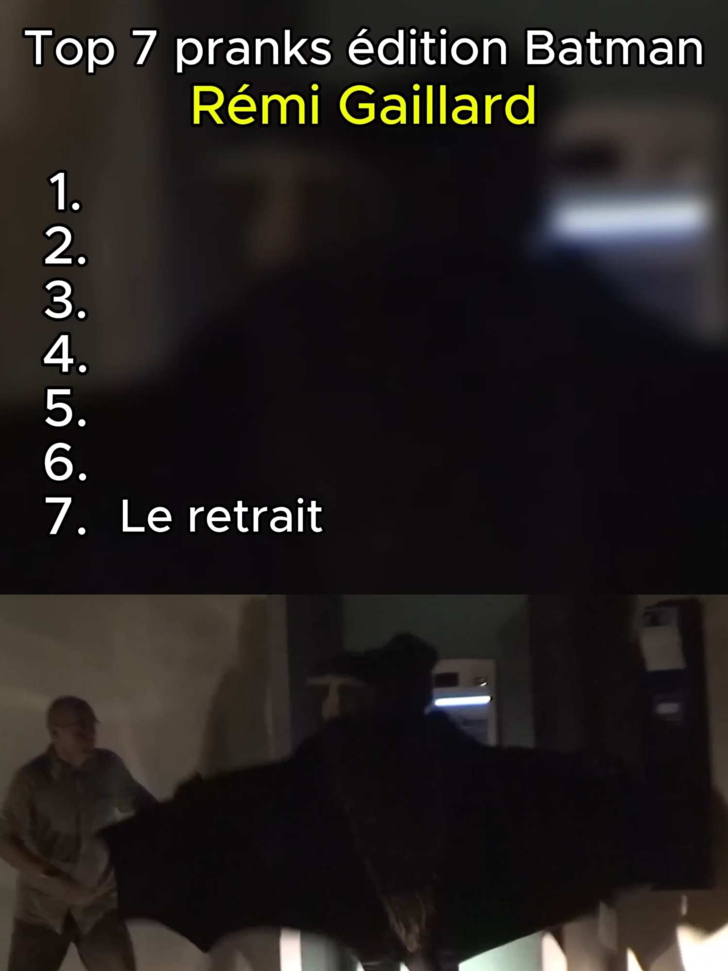 Rémi Gaillard se transforme en chauve souris !!#Rémi.gaillard #funnyy #pourtoi #fou