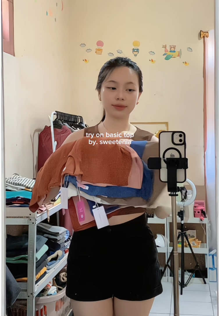 top cantik cuma 30ribuan✨ #top #atasanwanita #basictop #fyp 