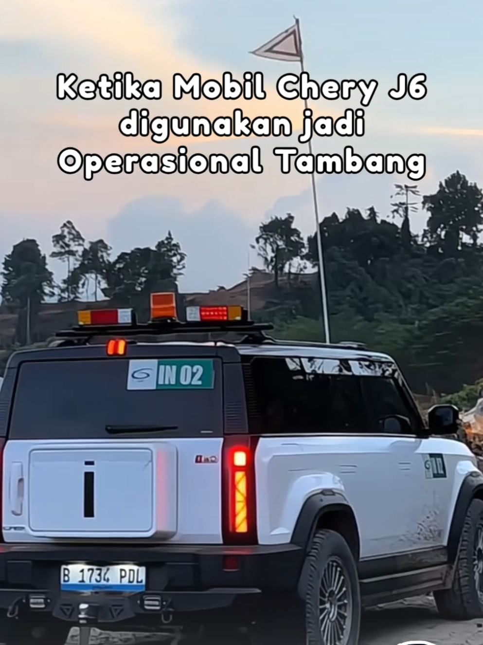 Chery J6 Bisa dibawa kemana aja.. Perkotaan ✅ Tambang ✅ - Mau Test Drive?  #cheryj6 #chery #fyp #mobillistrik #tambang