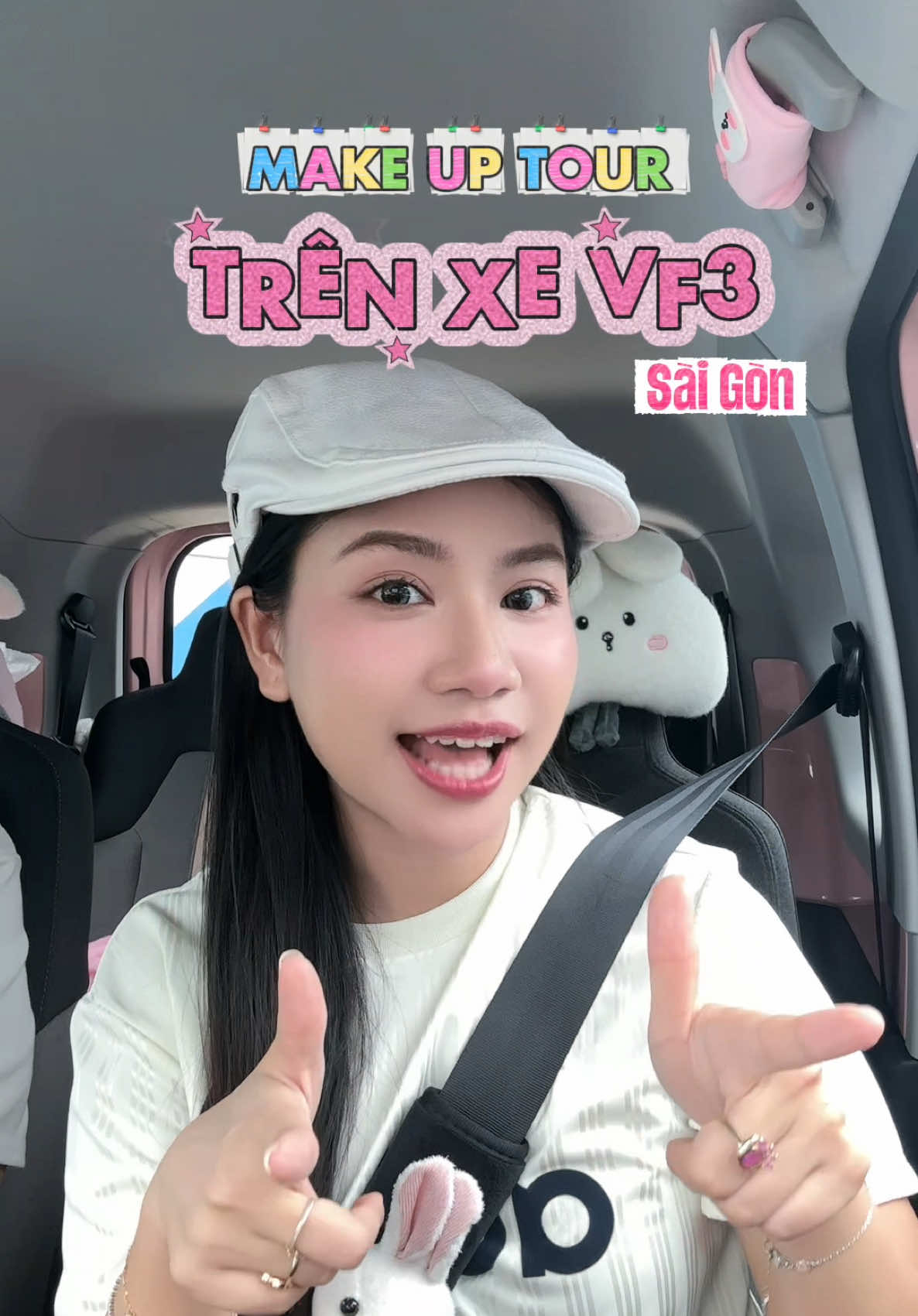 Vừa sạc Pin vừa make up trên xe #Lythehuong #AnCungTiktok #LearnOnTikTok 