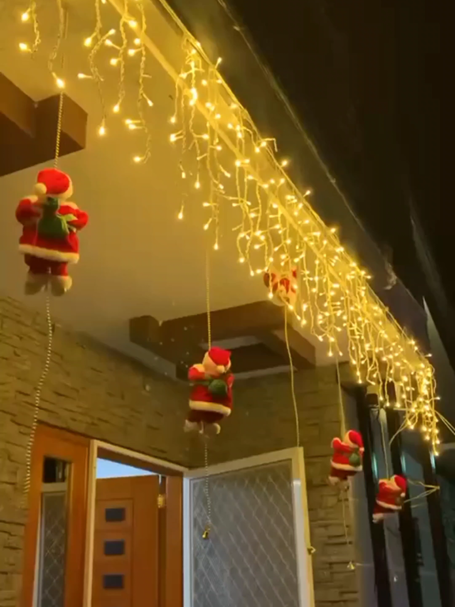 Santa Gerak Bikin Natal Makin Hidup #SantaClaus #ChristmasDecor #Christmas  #DekorasiRumah #Viralfyp 