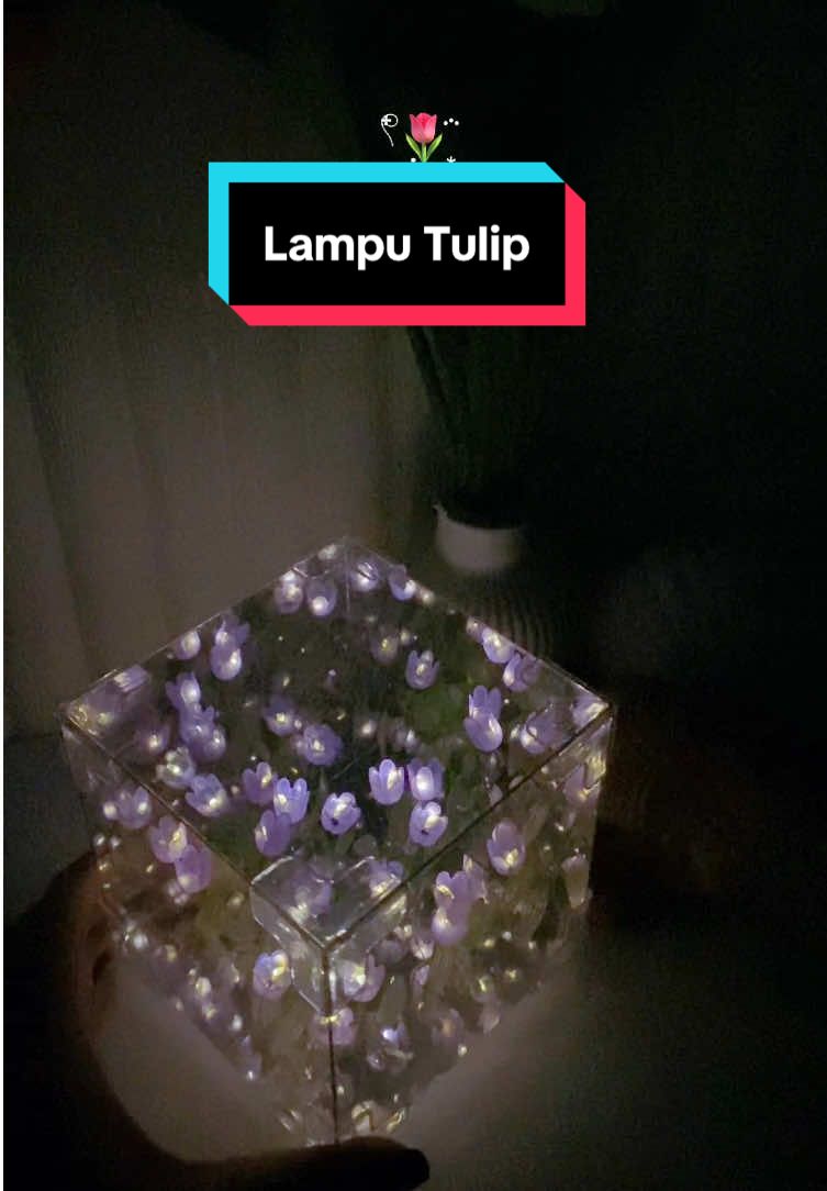 Sederhana tapi cewek suka🌷 #lamputulip #idekado #hadiahpacar 