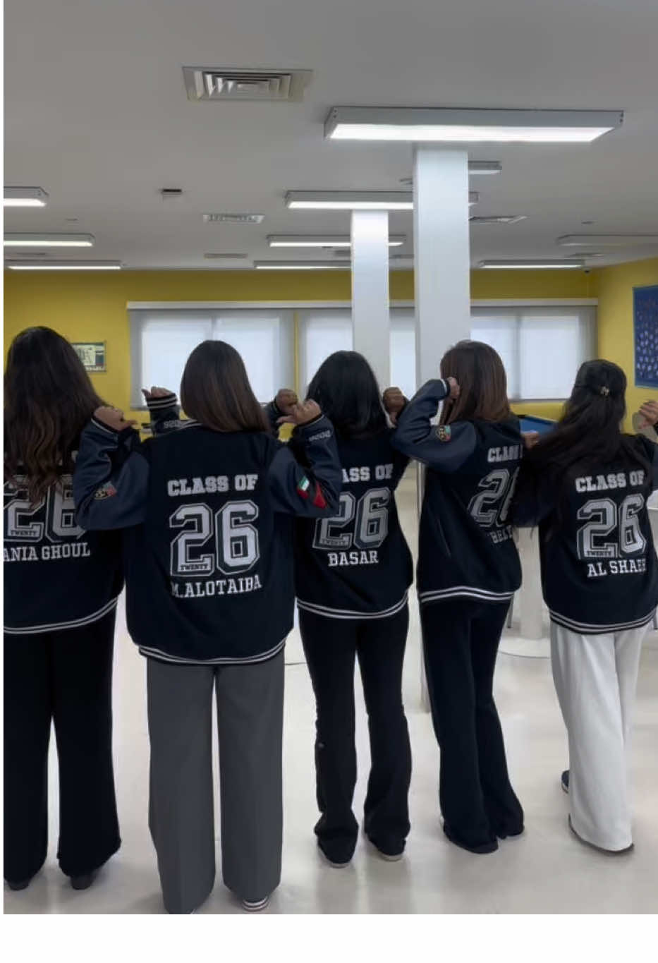 our flags 🇦🇪 #classof26 #seniorjackets #international #seniors #senioryear 