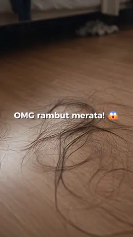 Banyaknye rambut! 😱 #natureskey #natureskeygummies #hair #biotin #xrakim 