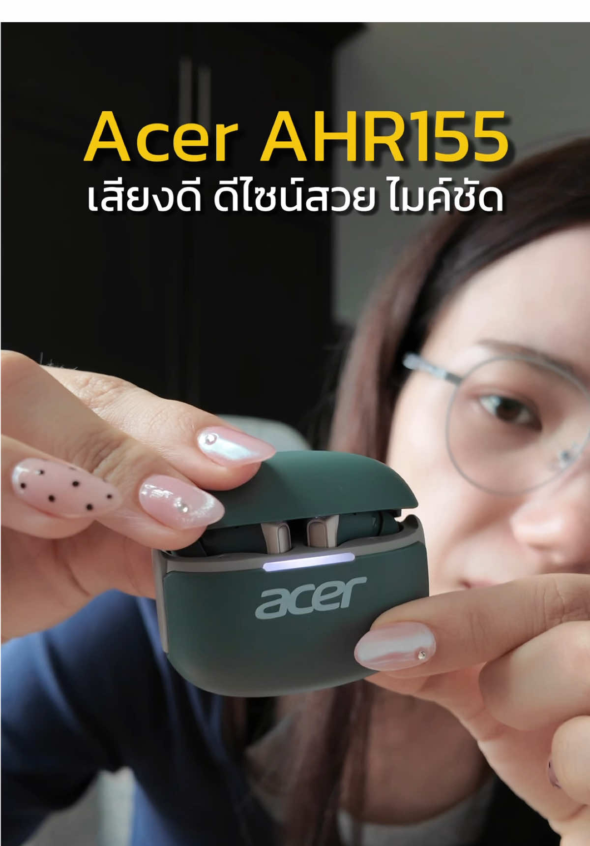 #หูฟังบลูทูธไร้สาย #หูฟังacer #หูฟังเสียงดี #หูฟังเบสแน่น #รีวิวหูฟัง 
