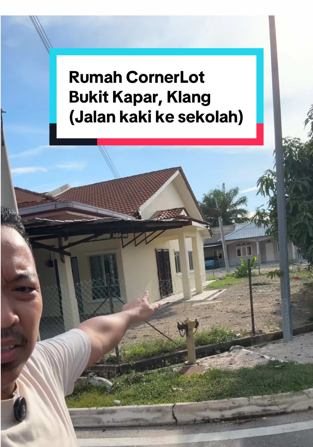 Rumah Corner Lot Bukit Kapar Klang. Luas 3,100 sqft. Ada 4 bilik guys. . Nak tahu harga boleh komen 👇🏻👇🏻 #fyp #houseforsale #cornerlot #bukitkapar #klang 