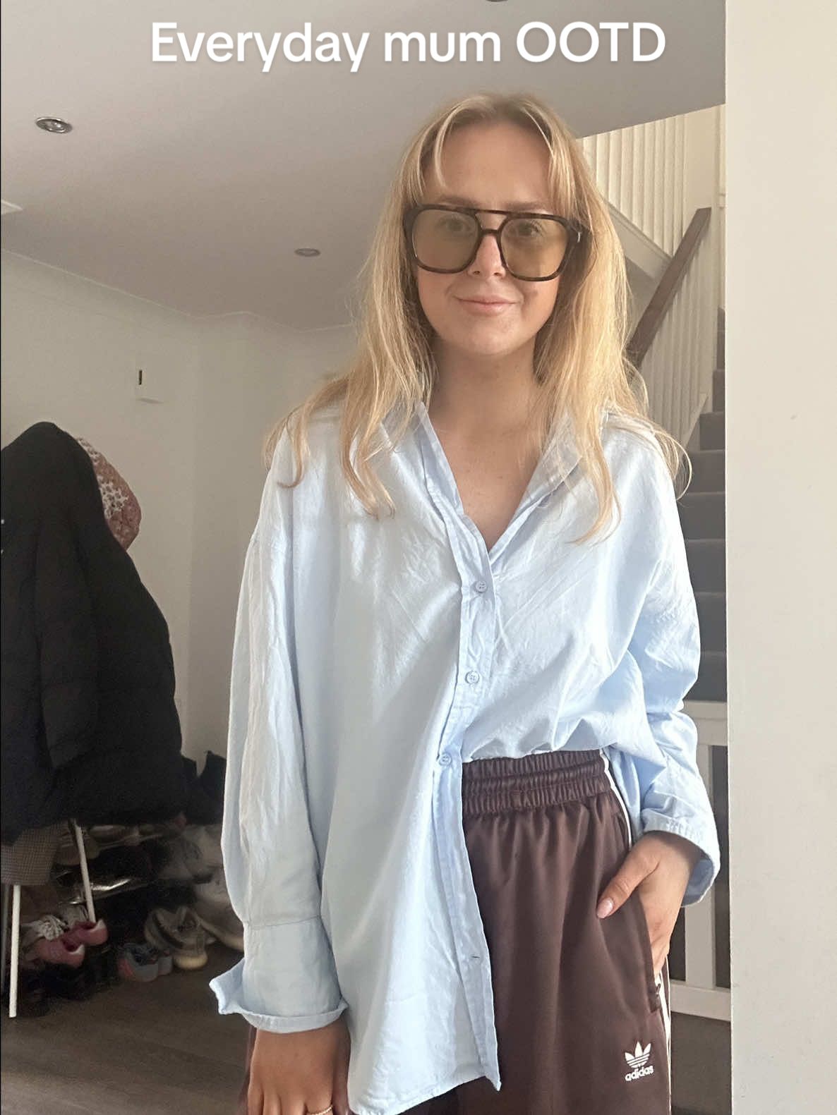 Autumn mum outfit for the school run - day 7  An easy everyday outfit.  #schoolrunmum #autumnoutfit #OOTD #mumstyle #mumsoftiktok 