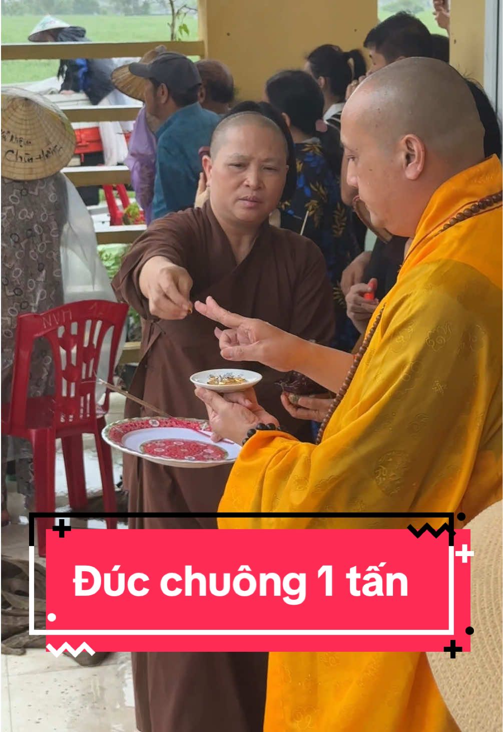 Quá trình đúc chuông đồng 1 tấn cho đền Lõi Kim Từ #thienquangbao #xuhuong #ducchuong #chuongdong #dodong 