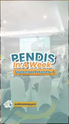 Halo #sobatpendis Seminggu terakhir, banyak banget agenda seru dan bermakna yang digelar Pendis. Mulai dari diskusi inspiratif, kolaborasi strategis, hingga program yang langsung menyentuh madrasah, pesantren, dan PTKI.  Terima kasih atas dukungan dan partisipasi semua pihak. Yuk terus bersama mewujudkan pendidikan Islam yang unggul, inklusif, dan berdaya saing! __ 🔗 Follow kami untuk update selanjutnya 📲 IG , X, TikTok: @pendiskemenag Facebook: Ditjen Pendidikan Islam YouTube: Pendis Channel Informasi : www.pendis.kemenag.go.id #pendis #kemenag #mqki2025 #harisantri2025 
