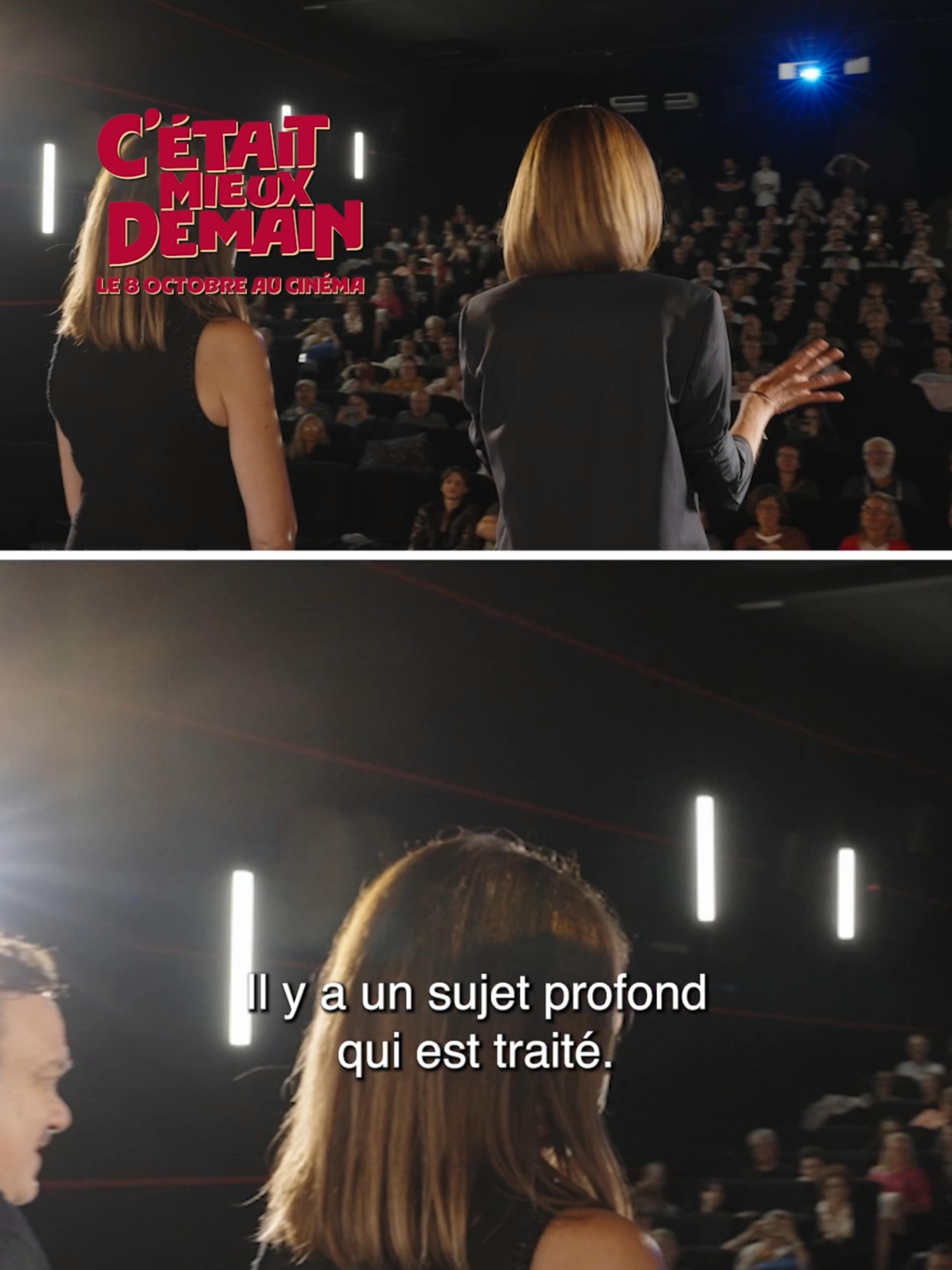 « La salle était morte de rire ! » ❤️ Avec 4 Labels décernés par les spectateurs et salles de cinéma, #CEtaitMieuxDemain est un véritable Coup de Cœur ! Une comédie avec #ElsaZylberstein et #DidierBourdon, par la réalisatrice Vincianne Millereau. Le 8 octobre au cinéma et dès le 5 octobre en avant-première ⏰ #Filmtok #OnRegardeQuoi
