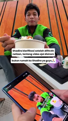 nahkan gigit jari netijen #shadirafirdausi #ojol #afifyulistian #ojoldisiram #fyp #klarifikasi 
