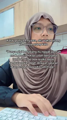 Yang curhat dipersilahkan ⬇️🥹 #dentist #dentistlife 