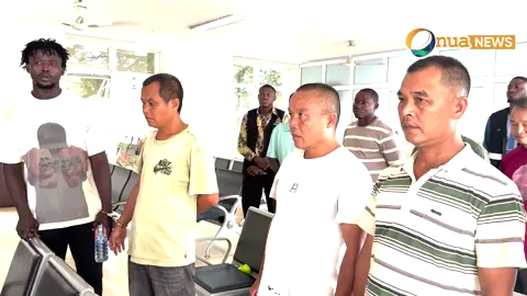 A joint security operation has uncovered illegal mining activities in a forest reserve. The operation led to the seizure of 17 excavators and the arrest of four Chinese nationals along with two local workers.