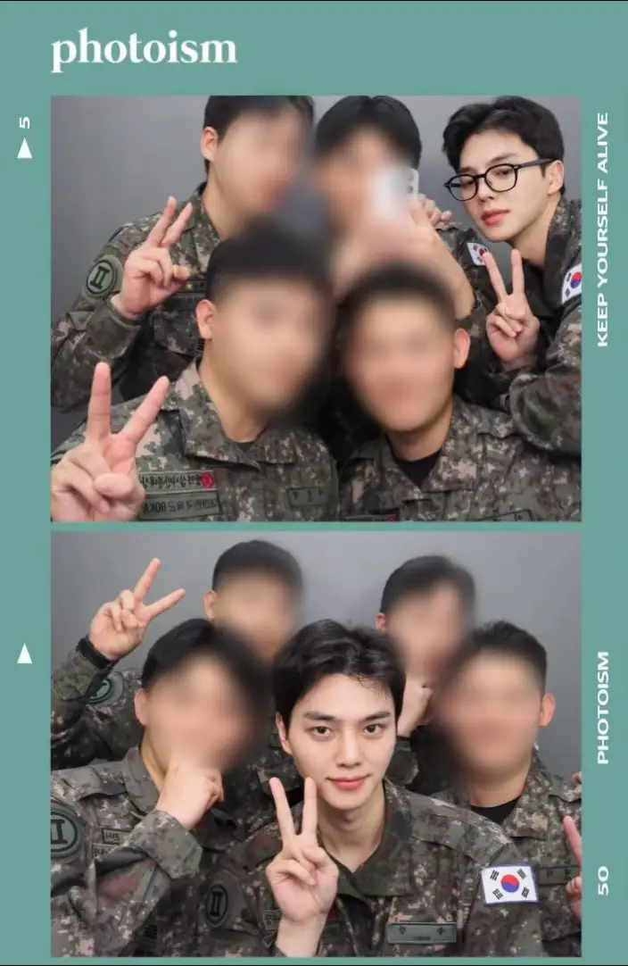 250930 Song Kang Update Seorang Teman militer Song Kang mengupload foto bersama Song Kang dengan caption 