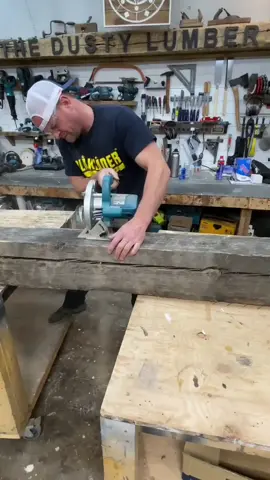 Barnwood bathroom vanity build #barnwood #barnboard #maker #woodwork #woodworking   
