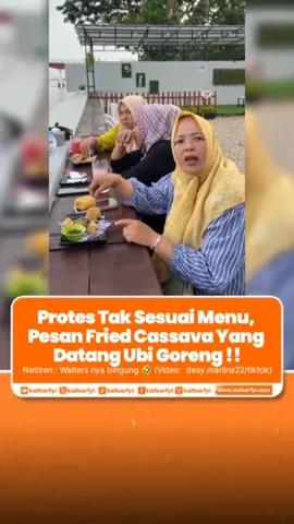 Protes Tak Sesuai Menu, Pesan Fried Cassava Yang Datang Ubi Goreng !! #fyikalbar #fyi #kalbarfyi 
