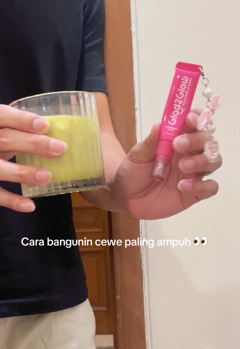 Lebih ampuh dari alarm, langsung bikin melek! ⏰ #glad2glow #g2g 