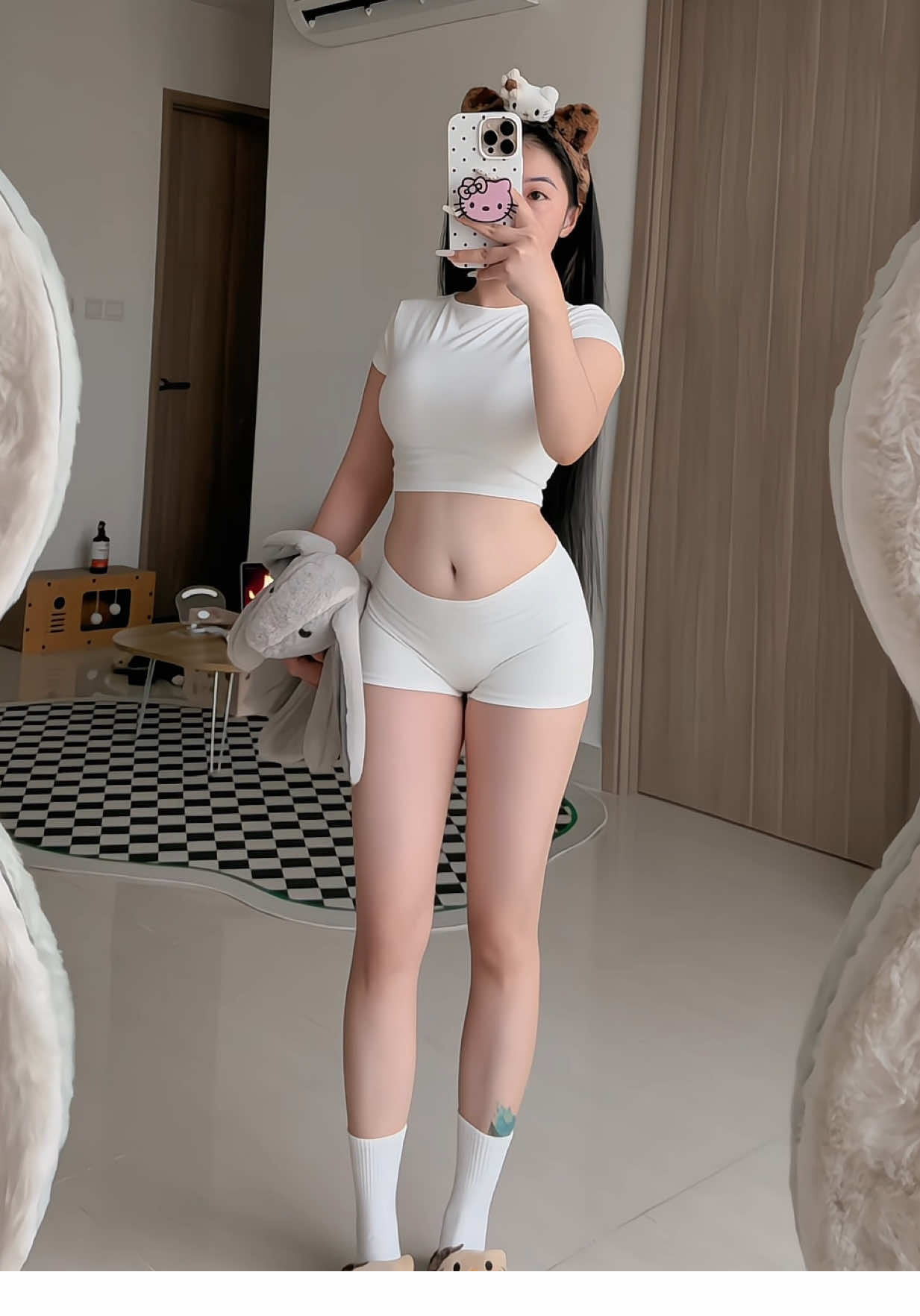 Bả địuuuu bả thơ quá awww 🐰👉🏻👈🏻 #augetystudio #mixnmatch #phoidoxinh 