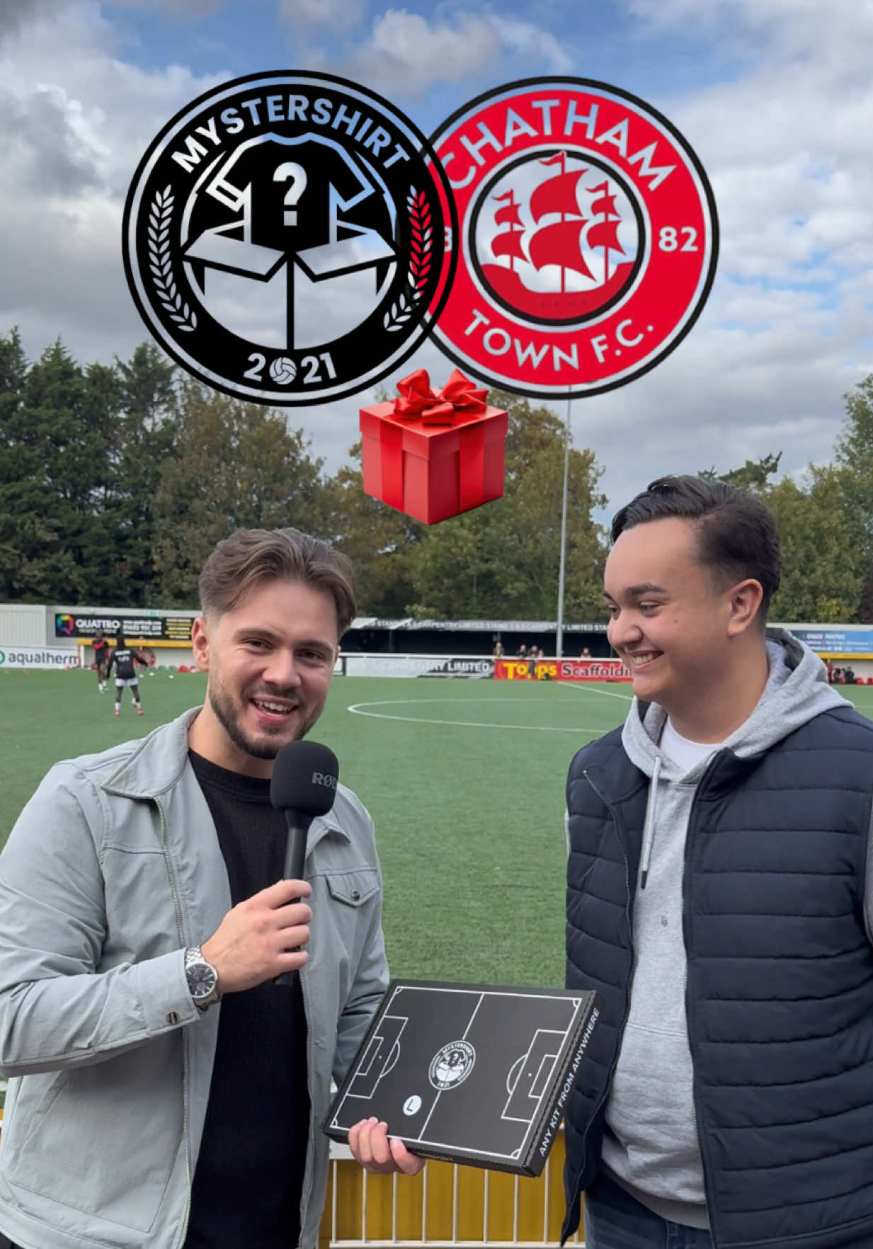 Would you win ?? 🎁⚽️  #mysterybox #football #Soccer #fyp #chatham @Mystershirt @CHATHAM TOWN FC 