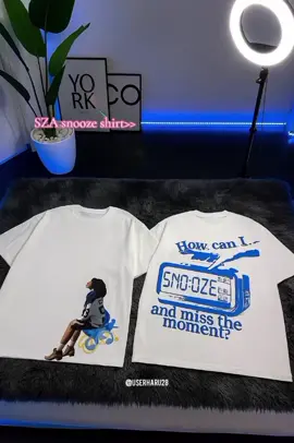 SZA snooze shirt unisex #fyppppppppppppppppppppppp #sza #tops 
