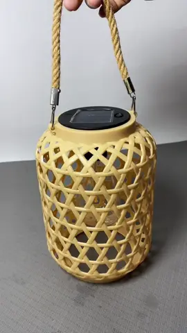 Đèn lồng giặt mây năng lượng mặt trời #dodungtienich #denlonggiamay #xuhuong 