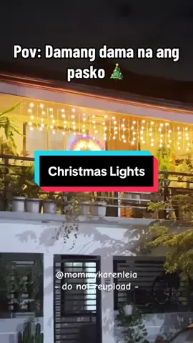 Go at mag decorate na tayo for this Christmas!! #christmas #christmas2025 #christmaslights 