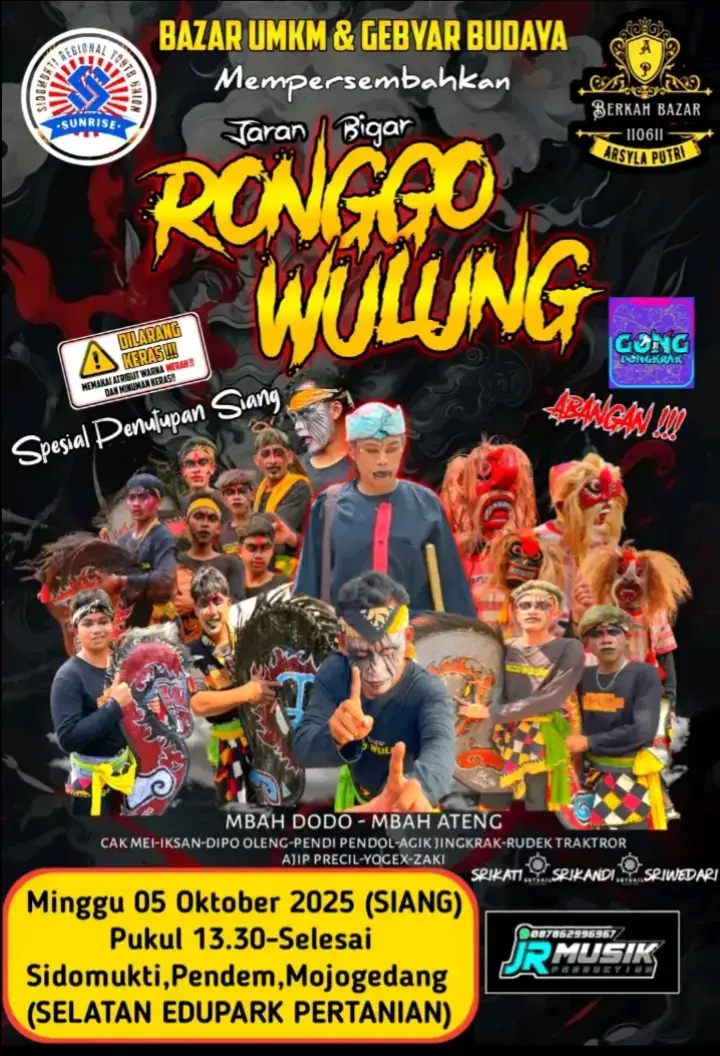 inpo mu! #rwnyelll @RONGGO WULUNG OFFECIAL 