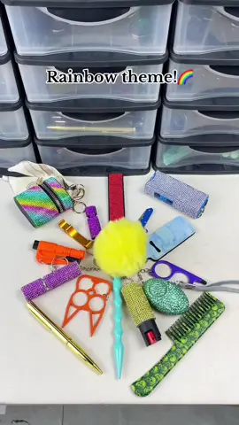 Rainbow theme!🌈🌈 write down your favorite color, and I’ll reply you with a video #LINKINBIO#selfdefensekeychain #keyringscoop #keyrings #asmrvideo #safety defense keychains #scoopasmr #mysteryscoop #mystery box #keychainscoop #safetyfirst #safety’s coop #ukkeychains #ussmallbusiness #foryou #fyp #tiktokmademebuyit #blue #purple #packageanorderwithme #asmrsounds #asmrpackaging #nailsasmr 