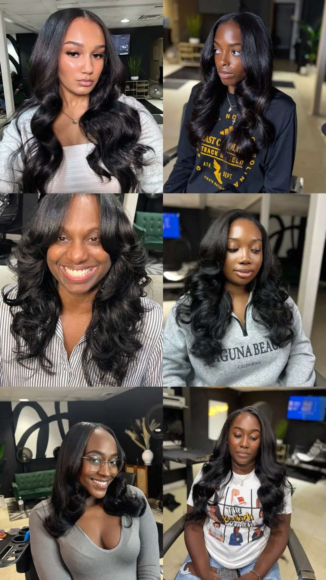 Book your appointment today! These appointments will not last long. Click the link in my bio to book❤️#fall #healthyhair #silkpress #quickweave #ktipextensions 
