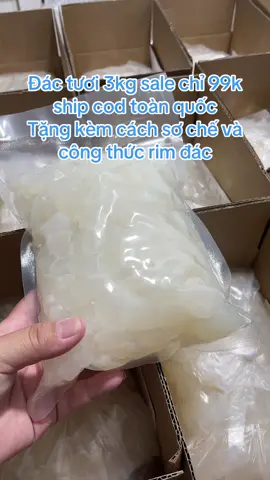 Đác tươi non mềm 3kg được trợ giá chỉ 99k #alodac #siledactuoi #dactuoinonmem #toppinghatdac #dactuoisaigon 