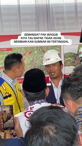 peninjauan tol di sumbar bersama pak ahy #vaskoruseimy #wagubsumbar #ahy 