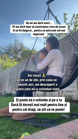 Acum un an am început să caut o soluție pentru un venit suplimentar de acasă .Am dat peste un videoclip exact ca acesta și, din curiozitate, am cerut detalii. Așa am descoperit conceptul de revânzare de cursuri digitale – cursuri pe care le cumperi o singură dată, înveți din ele și apoi le promovezi mai departe. Nu faci stocuri 📦, nu formezi echipe și nu vinzi produse fizice. Totul se desfășoară online, cu un telefon și acces la internet. Astăzi, această afacere îmi aduce mai mult decât îmi aducea jobul meu clasic de la 9 la 5 💻✨ și, cel mai important, îmi oferă libertatea să fiu acasă, lângă copilul meu și cei dragi ❤️. Dacă simți că și tu îți dorești mai mult – timp, libertate și un venit suplimentar – scrie START ȘI  îți explic pas cu pas cum poți începe  #româniindiaspora #romanipeTikTok #sidehustle #ugc #canva 