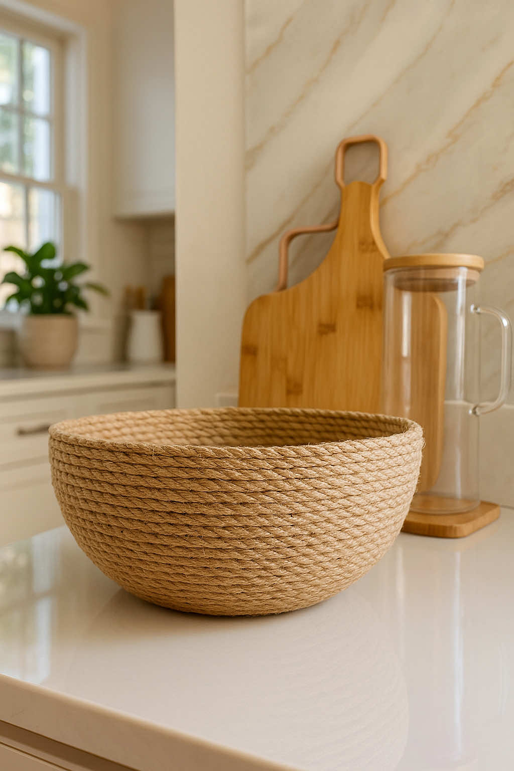 Diy Cesto de Corda De Juta Rústico #rustic #homedecor #lar 