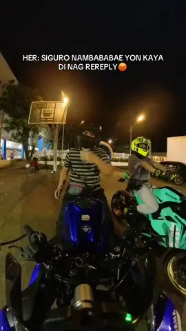 ME PAG DI NAKAKAPAG REPLY ALAM NA🤫 #bikers #motorcycle #sportsbike #bikersoftiktok 