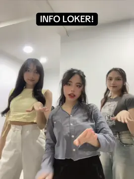 Loker host offline dance / games Syarat : Wajib wanita Usia 18-28 ( Sudah memiliki KTP ) Berpenampilan menarik Belum menikah #fyp #dance #games #loker #sunfloweragency