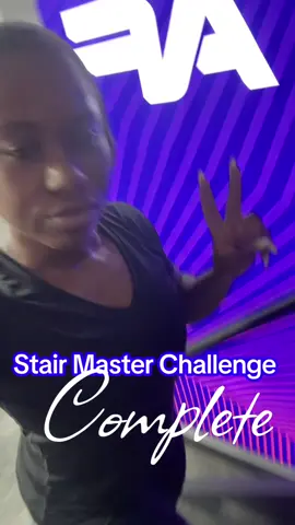 It was fun! Who is interested in seeing what’s NEXT? #stairmaster #september #challenge #therapist 