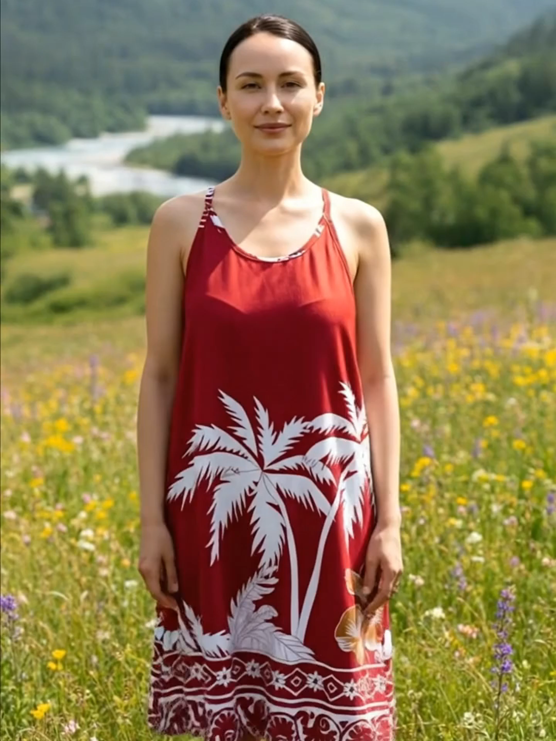 ☀️ LEANE Nesst Summer Dress ☀️ Plus size free fit 2XL–3XL na gawa sa cotton cenepa, sleeveless round neck na may piping detail at chic graphic design. Above-the-knee A-line cut na flattering at comfy isuot all seasons. 🌟 Add to Cart na at enjoy fresh casual style! 😍🛒✨ #fashion #ootd #fashiontiktok #clothes #tiktokshopfashion #ternoset #oversizedtop #skortstyle #coordinatesph #casualwear
